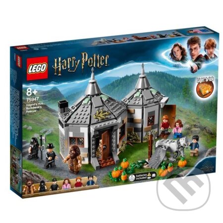 Spoločenská hra: LEGO - Harry Potter - Hagridova chatrč: Záchrana Hrdozobca (LEGO). LEGO, 2019 Spoločenská hra: LEGO - Harry Potter - Hagridova chatrč: Záchrana Hrdozobca (LEGO). LEGO, 2019