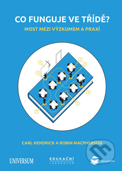 Kniha: Co funguje ve třídě? Most mezi výzkumem a praxí (Carl Hendrick a Robin Macpherson). Universum, 2019 Kniha: Co funguje ve třídě? Most mezi výzkumem a praxí (Carl Hendrick a Robin Macpherson). Universum, 2019