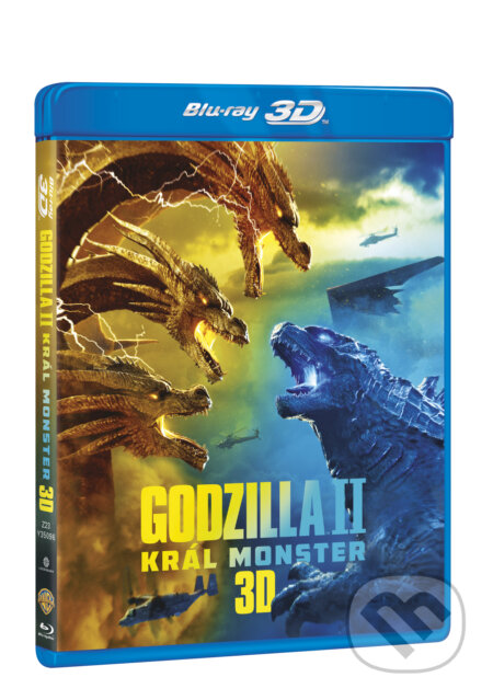 Film: Godzilla II Král monster 3D (Michael Dougherty) (Blu-ray3D). Magicbox, 2019 Film: Godzilla II Král monster 3D (Michael Dougherty) (Blu-ray3D). Magicbox, 2019