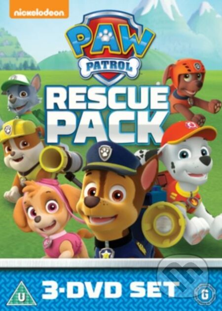 Film: Paw Patrol: Rescue Pack (Jennifer Dodge, Keith Chapman, Ronnen Harary a Scott Kraft) (DVD). Paramount, 2016 Film: Paw Patrol: Rescue Pack (Jennifer Dodge, Keith Chapman, Ronnen Harary a Scott Kraft) (DVD). Paramount, 2016