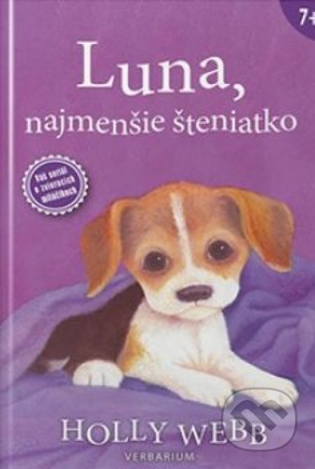 Kniha: Luna, najmenšie šteniatko (Holly Webb). Verbarium, 2019 Kniha: Luna, najmenšie šteniatko (Holly Webb). Verbarium, 2019
