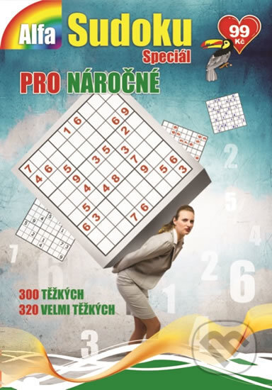 Kniha: Sudoku speciál pro náročné 1/2019 (Alfasoft). Alfasoft, 2019 Kniha: Sudoku speciál pro náročné 1/2019 (Alfasoft). Alfasoft, 2019