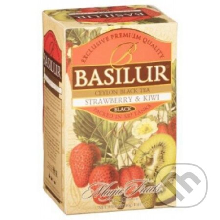 Kávy a čaje: BASILUR Magic Strawberry & Kiw (Bio - Racio). Bio - Racio, 2019 Kávy a čaje: BASILUR Magic Strawberry & Kiw (Bio - Racio). Bio - Racio, 2019
