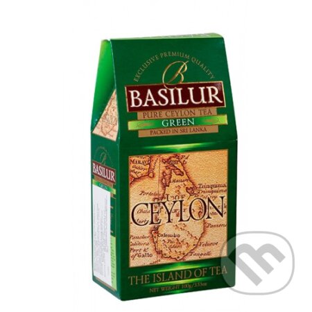 Kávy a čaje: BASILUR Island of Tea Ceylon Green (Bio - Racio). Bio - Racio, 2019 Kávy a čaje: BASILUR Island of Tea Ceylon Green (Bio - Racio). Bio - Racio, 2019