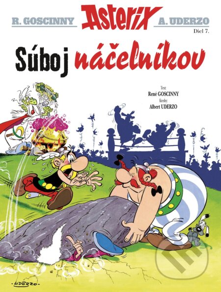 Kniha: Asterix VII: Súboj náčelníkov (René Goscinny). Egmont SK, 2019 Kniha: Asterix VII: Súboj náčelníkov (René Goscinny). Egmont SK, 2019