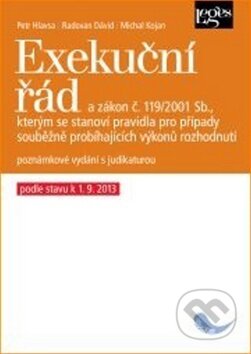 Kniha: Exekuční řád (Michal Kojan, Petr Hlavsa a Radovan Dávid). Leges Kniha: Exekuční řád (Michal Kojan, Petr Hlavsa a Radovan Dávid). Leges