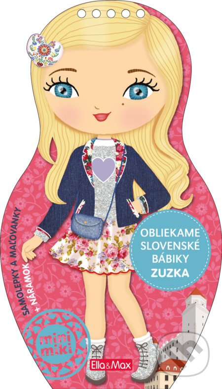 Kniha: Obliekame slovenské bábiky - Zuzka (Marie Krajinková). Ella & Max, 2019 Kniha: Obliekame slovenské bábiky - Zuzka (Marie Krajinková). Ella & Max, 2019