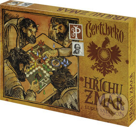 Společenská hra: Hříchu zmar! Čertí brko Společenská hra (Presco Group). Presco Group, 2018 Společenská hra: Hříchu zmar! Čertí brko Společenská hra (Presco Group). Presco Group, 2018