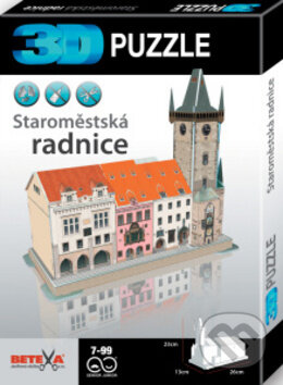 3D puzzle Staroměstská radnice, Betexa, 2019