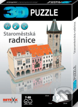 Puzzle: 3D puzzle Staroměstská radnice (Betexa). Betexa, 2019 Puzzle: 3D puzzle Staroměstská radnice (Betexa). Betexa, 2019