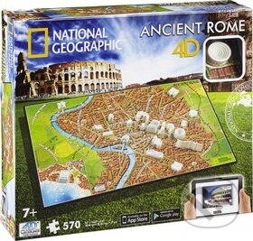 4D City Puzzle Starověký Řím, ConQuest