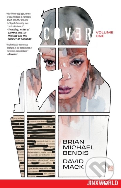 Kniha: Cover (Volume one) (Brian Michael Bendis a David Mack). DC Comics, 2019 Kniha: Cover (Volume one) (Brian Michael Bendis a David Mack). DC Comics, 2019