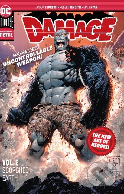 Kniha: Damage (Volume 2) (Robert Venditti a Diogenes Neves). DC Comics, 2019 Kniha: Damage (Volume 2) (Robert Venditti a Diogenes Neves). DC Comics, 2019