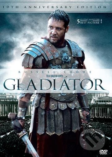 Film: Gladiátor DVD (Ridley Scott) (DVD). Magicbox, 2019 Film: Gladiátor DVD (Ridley Scott) (DVD). Magicbox, 2019