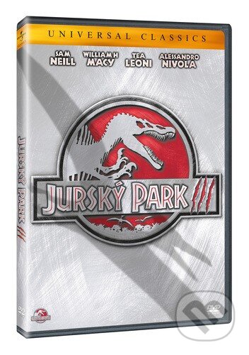 Film: Jurský park 3 (Joe Johnston) (DVD). Magicbox, 2019 Film: Jurský park 3 (Joe Johnston) (DVD). Magicbox, 2019