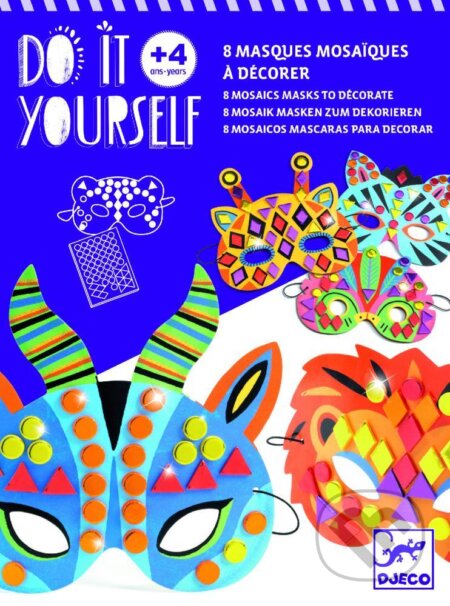 Společenská hra: DIY: Masky – Zvieratá z džungle (Djeco). Djeco, 2019 Společenská hra: DIY: Masky – Zvieratá z džungle (Djeco). Djeco, 2019