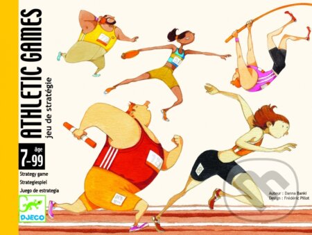 Spoločenská hra: Athletic games (Atletické preteky) (Djeco). Djeco, 2019 Spoločenská hra: Athletic games (Atletické preteky) (Djeco). Djeco, 2019