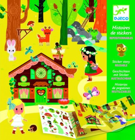 Spoločenská hra: Príbehy zo samolepiek - Magický les (Djeco). Djeco, 2019 Spoločenská hra: Príbehy zo samolepiek - Magický les (Djeco). Djeco, 2019