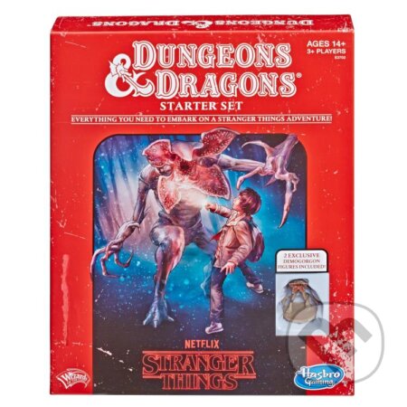 Spoločenská hra: Stranger Things: Dungeons & Dragons Starter Set (Wizards of The Coast). Wizards of The Coast, 2019 Spoločenská hra: Stranger Things: Dungeons & Dragons Starter Set (Wizards of The Coast). Wizards of The Coast, 2019
