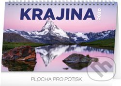 Krajina CZ/SK 2020 - stolní kalendář, Presco Group, 2019