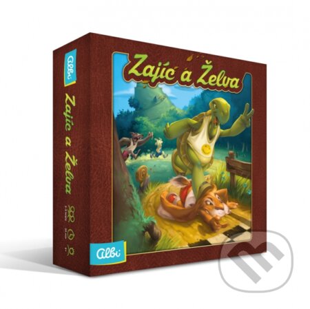 Společenská hra: Zajíc a želva (Albi). Albi, 2019 Společenská hra: Zajíc a želva (Albi). Albi, 2019