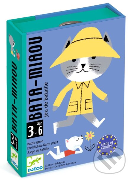 Kartová hra Bata: Miaou (Djeco). Djeco, 2019 Kartová hra Bata: Miaou (Djeco). Djeco, 2019
