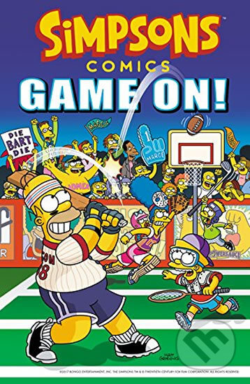 Kniha: Simpsons Comics: Game On! (Matt Groening). HarperCollins, 2018 Kniha: Simpsons Comics: Game On! (Matt Groening). HarperCollins, 2018
