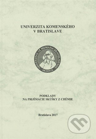 Kniha: Podklady na prijímacie skúšky z chémie (Univerzita Komenského Bratislava). Univerzita Komenského Bratislava, 2019 Kniha: Podklady na prijímacie skúšky z chémie (Univerzita Komenského Bratislava). Univerzita Komenského Bratislava, 2019