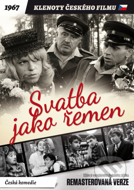 Film: Svatba jako řemen (Jiří Krejčík) (DVD). Magicbox, 2019 Film: Svatba jako řemen (Jiří Krejčík) (DVD). Magicbox, 2019