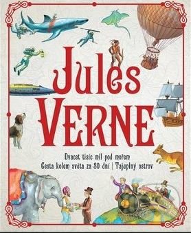 Kniha: Dvacet tisíc mil pod mořem, Cesta kolem světa za 80 dní, Tajuplný ostrov (Jules Verne). SUN, 2019 Kniha: Dvacet tisíc mil pod mořem, Cesta kolem světa za 80 dní, Tajuplný ostrov (Jules Verne). SUN, 2019