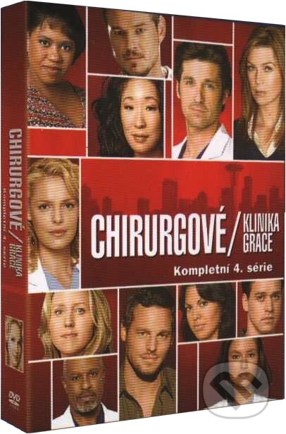 Film: Klinika Grace 4. séria (Shonda Rimes) (DVD). Magicbox Film: Klinika Grace 4. séria (Shonda Rimes) (DVD). Magicbox