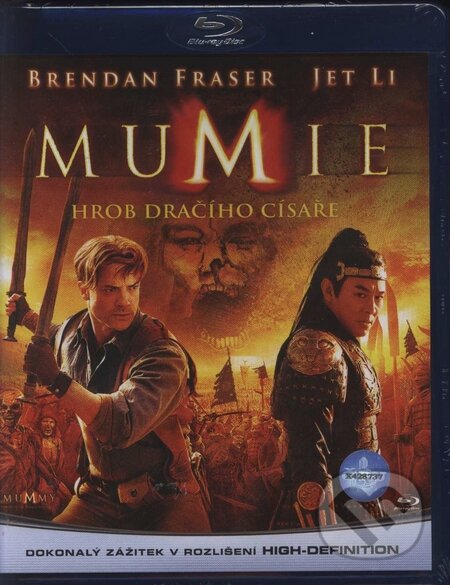 Film: Múmia 3: Hrob dračieho cisára (Rob Cohen) (Blu-ray). Bonton Film, 2008 Film: Múmia 3: Hrob dračieho cisára (Rob Cohen) (Blu-ray). Bonton Film, 2008