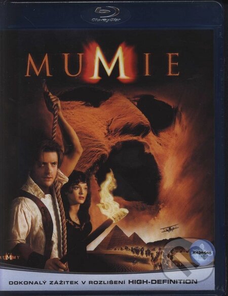Film: Múmia (Alex Kurtzman a Stephen Sommers) (Blu-ray). Bonton Film, 1999 Film: Múmia (Alex Kurtzman a Stephen Sommers) (Blu-ray). Bonton Film, 1999