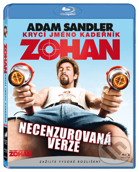 Film: Zohan - Krycie meno Kaderník (Dennis Dugan) (Blu-ray). Bonton Film, 2008 Film: Zohan - Krycie meno Kaderník (Dennis Dugan) (Blu-ray). Bonton Film, 2008