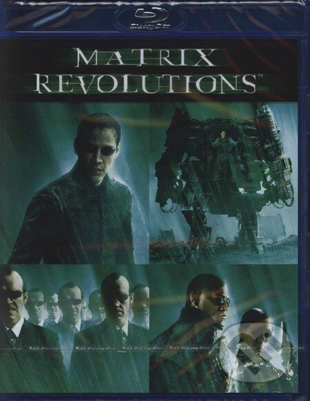 Film: Matrix Revolutions (Lilly Wachowski, Lana Wachowski, Andy Wachowski a Larry Wachowski) (Blu-ray). Magicbox, 2003 Film: Matrix Revolutions (Lilly Wachowski, Lana Wachowski, Andy Wachowski a Larry Wachowski) (Blu-ray). Magicbox, 2003