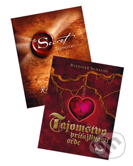 Kniha: Tajomstvo + Tajomstvo príťažlivosti sŕdc (kolekcia) (Rhonda Byrne a Ruediger Schache). Ikar Kniha: Tajomstvo + Tajomstvo príťažlivosti sŕdc (kolekcia) (Rhonda Byrne a Ruediger Schache). Ikar