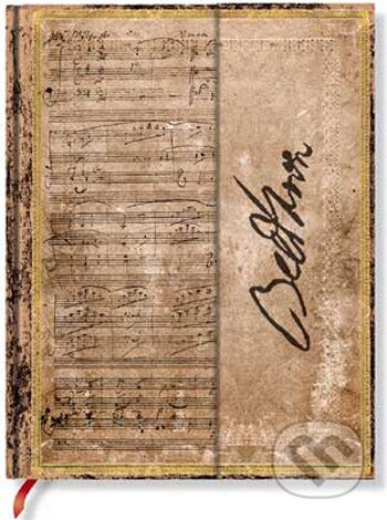 Paperblanks - Beethoven, Violin Sonata No. 10 - ULTRA - linajkový (Paperblanks). Paperblanks Paperblanks - Beethoven, Violin Sonata No. 10 - ULTRA - linajkový (Paperblanks). Paperblanks