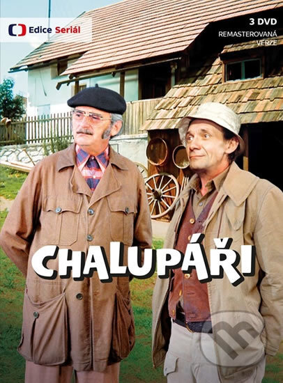 Film: Chalupáři (remasterovaná verze) (František Vlček a Václav Pavel Borovička) (DVD). Česká televize, 2018 Film: Chalupáři (remasterovaná verze) (František Vlček a Václav Pavel Borovička) (DVD). Česká televize, 2018
