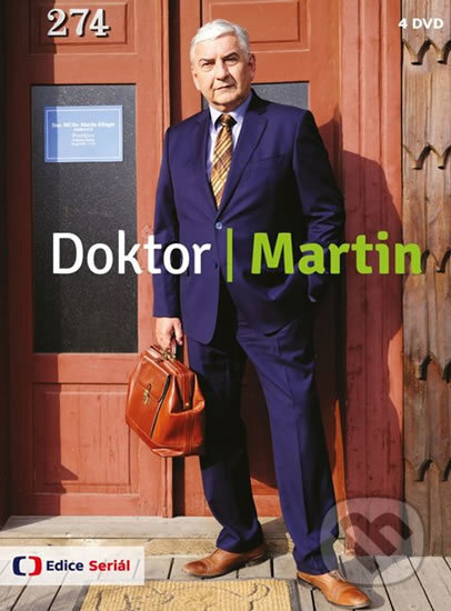 Film: Doktor Martin (Petr Zahrádka) (DVD). Česká televize, 2019 Film: Doktor Martin (Petr Zahrádka) (DVD). Česká televize, 2019