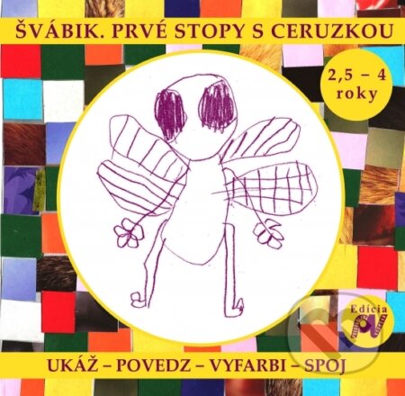 Kniha: Švábik. Prvé stopy s ceruzkou (Barbora Kováčová a Monika Homolová). Reziliencia, 2019 Kniha: Švábik. Prvé stopy s ceruzkou (Barbora Kováčová a Monika Homolová). Reziliencia, 2019
