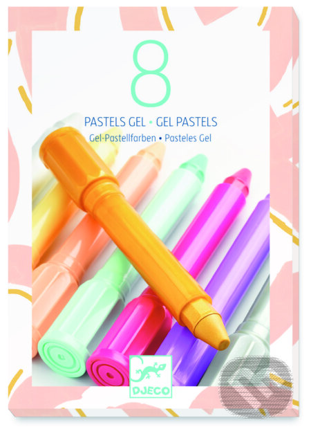 Gélové pastelky - pastelové (Djeco). Djeco, 2019 Gélové pastelky - pastelové (Djeco). Djeco, 2019