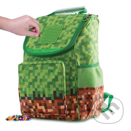 Školská taška Mine&Craft zelená 21 l (Pixie Crew). Pixie Crew, 2019 Školská taška Mine&Craft zelená 21 l (Pixie Crew). Pixie Crew, 2019
