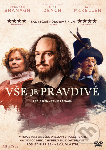 Film: Vše je pravdivé (Kenneth Branagh) (DVD). Bonton Film, 2019 Film: Vše je pravdivé (Kenneth Branagh) (DVD). Bonton Film, 2019