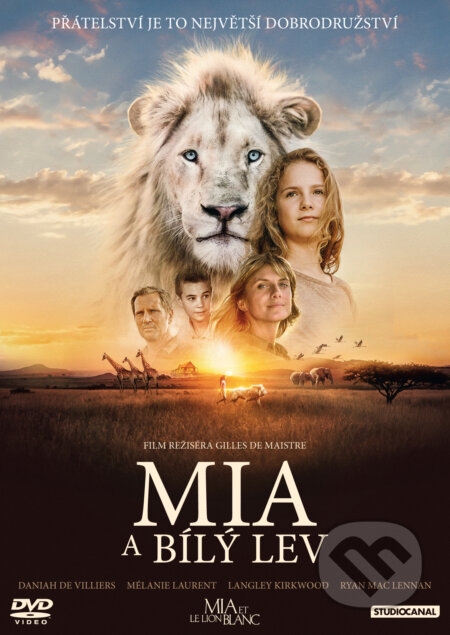 Film: Mia a bílý lev (Gilles de Maistre) (DVD). Bonton Film, 2019 Film: Mia a bílý lev (Gilles de Maistre) (DVD). Bonton Film, 2019