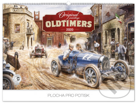 Nástěnný kalendář Oldtimers 2020 (Václav Zapadlík). Presco Group, 2019 Nástěnný kalendář Oldtimers 2020 (Václav Zapadlík). Presco Group, 2019