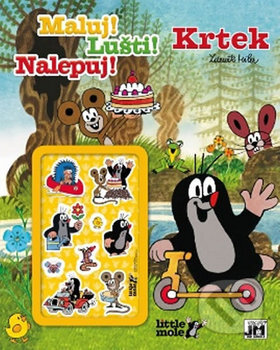 Kniha: Maluj! Lušti! Nalepuj! Krtek (Jiří Models). Jiří Models, 2015 Kniha: Maluj! Lušti! Nalepuj! Krtek (Jiří Models). Jiří Models, 2015