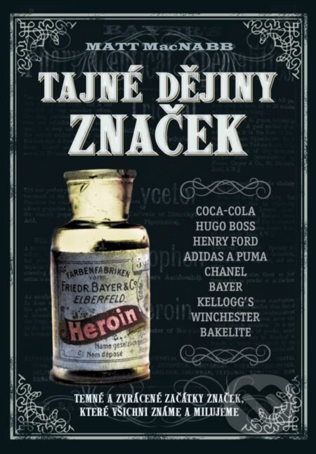 E-kniha: Tajné dějiny značek (Matt MacNabb). XYZ, 2019 E-kniha: Tajné dějiny značek (Matt MacNabb). XYZ, 2019