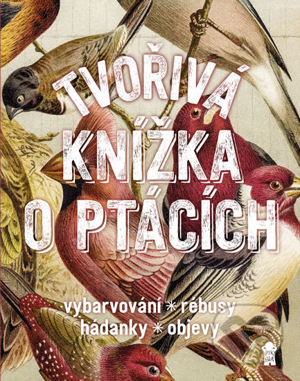 Kniha: Tvořivá knížka o ptácích (Geert-Jan Roebers). Pikola, 2019 Kniha: Tvořivá knížka o ptácích (Geert-Jan Roebers). Pikola, 2019