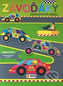 Kniha: Závoďáky samolepková knížka (SUN). SUN, 2017 Kniha: Závoďáky samolepková knížka (SUN). SUN, 2017