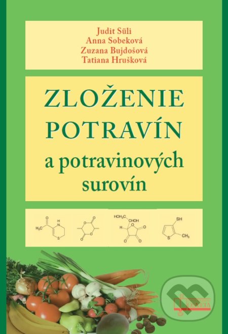 Kniha: Zloženie potravín a potravinových surovín (Anna Sobeková, Judit Süli, Tatiana Hrušková a Zuzana Bujdošová). Osveta, 2019 Kniha: Zloženie potravín a potravinových surovín (Anna Sobeková, Judit Süli, Tatiana Hrušková a Zuzana Bujdošová). Osveta, 2019